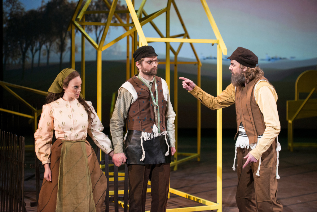 Som skredddaren Motel Kamzoil i Spelemann på taket (2013).