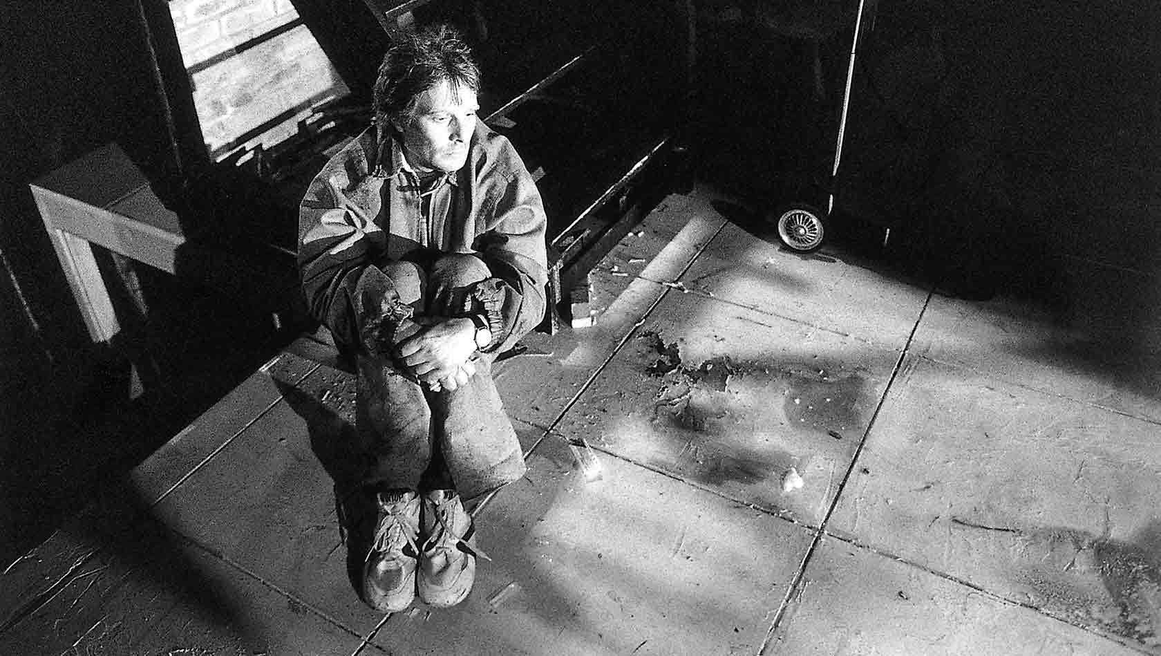 Per Schaanning i PERSONKRINS 3:1 (1999) av Lars Norén. Regi: Bjørn Melander.