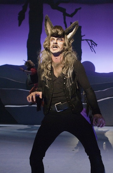 Som sjølvaste Rockeulven på Trøndelag Teater i 2011, ei rolle han også spelte på Nationaltheatret. Foto: GT Nergaard