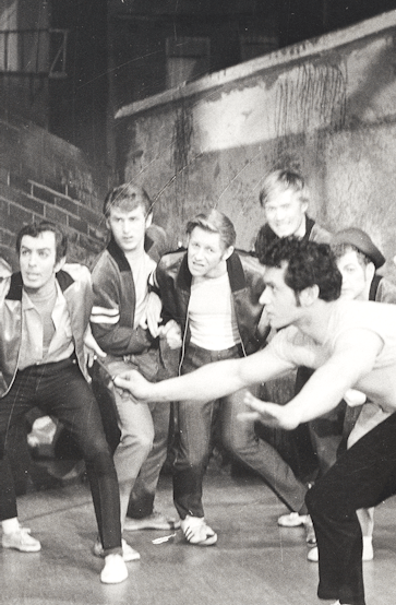 Scene frå West Side Story, 1965.