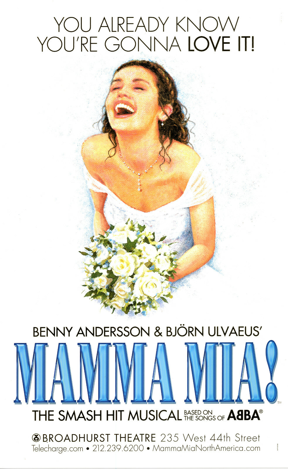 Musikalen Mamma Mia brukar songar frå katalogen til ABBA.