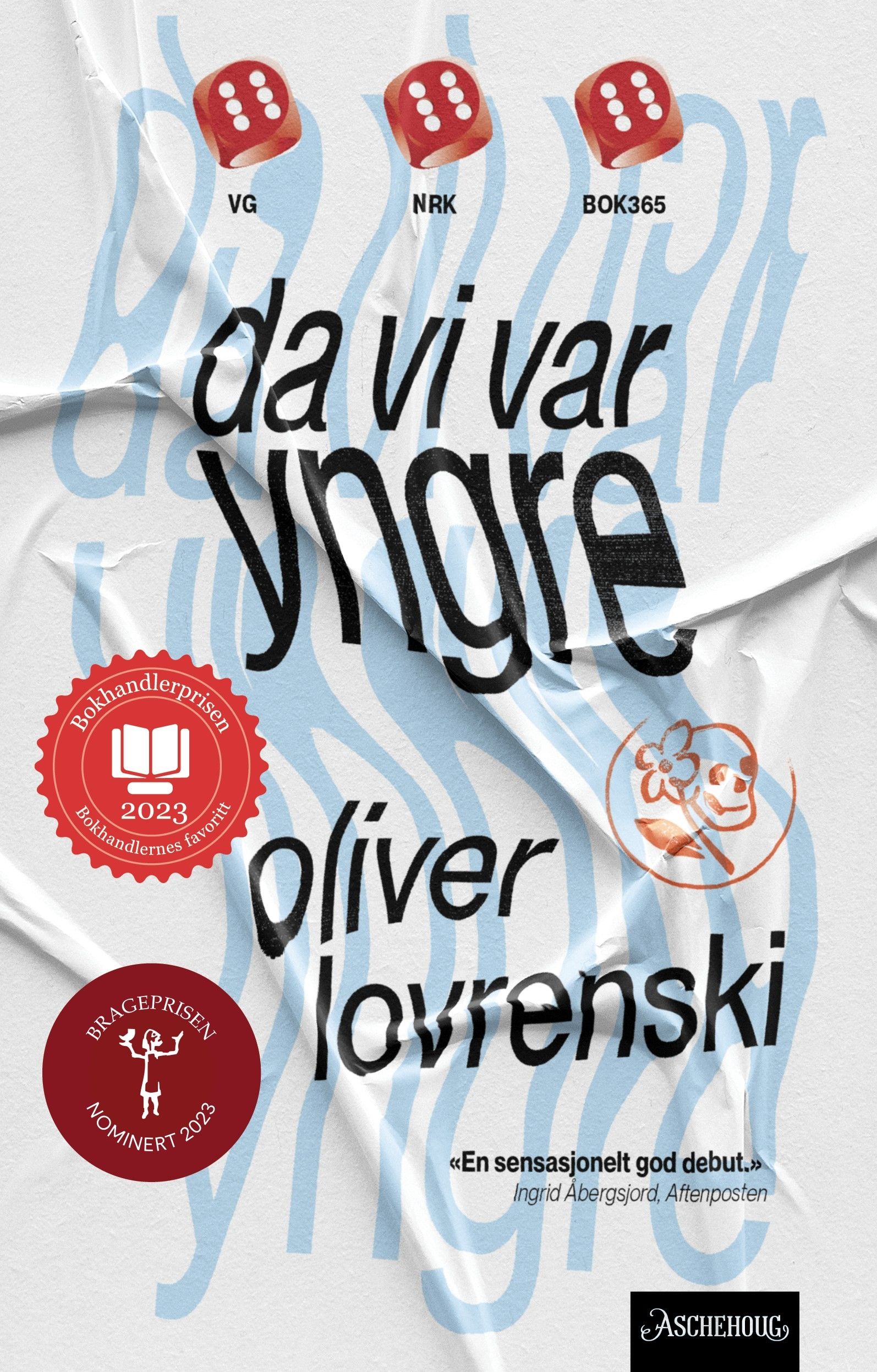 Da vi var yngre av Oliver Lovrenski teaterbillett til framsyninga.