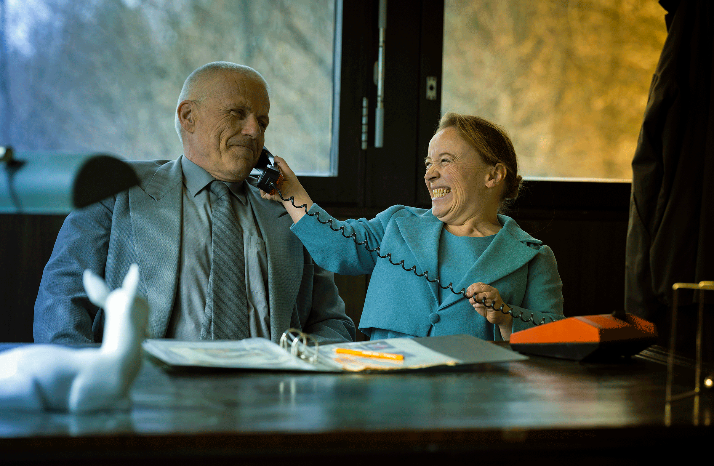 Shiemens ble spelt i det gamle Siemens-bygget i Groruddalen.  Foto: Bendiksen.