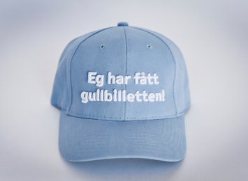 Skuggehuve frå framsyninga Charlie og sjokoladefabrikken - 100,-