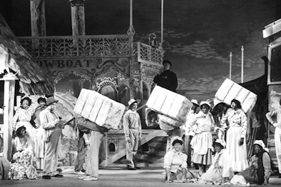 Teaterbåten, Show Boat, i 1950.