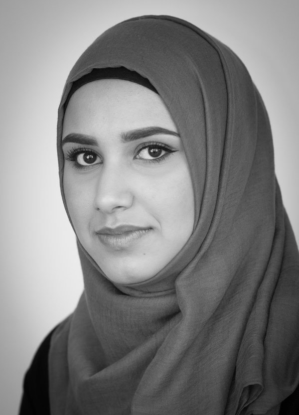 Portrett av Faten Mahdi Al-Hussaini